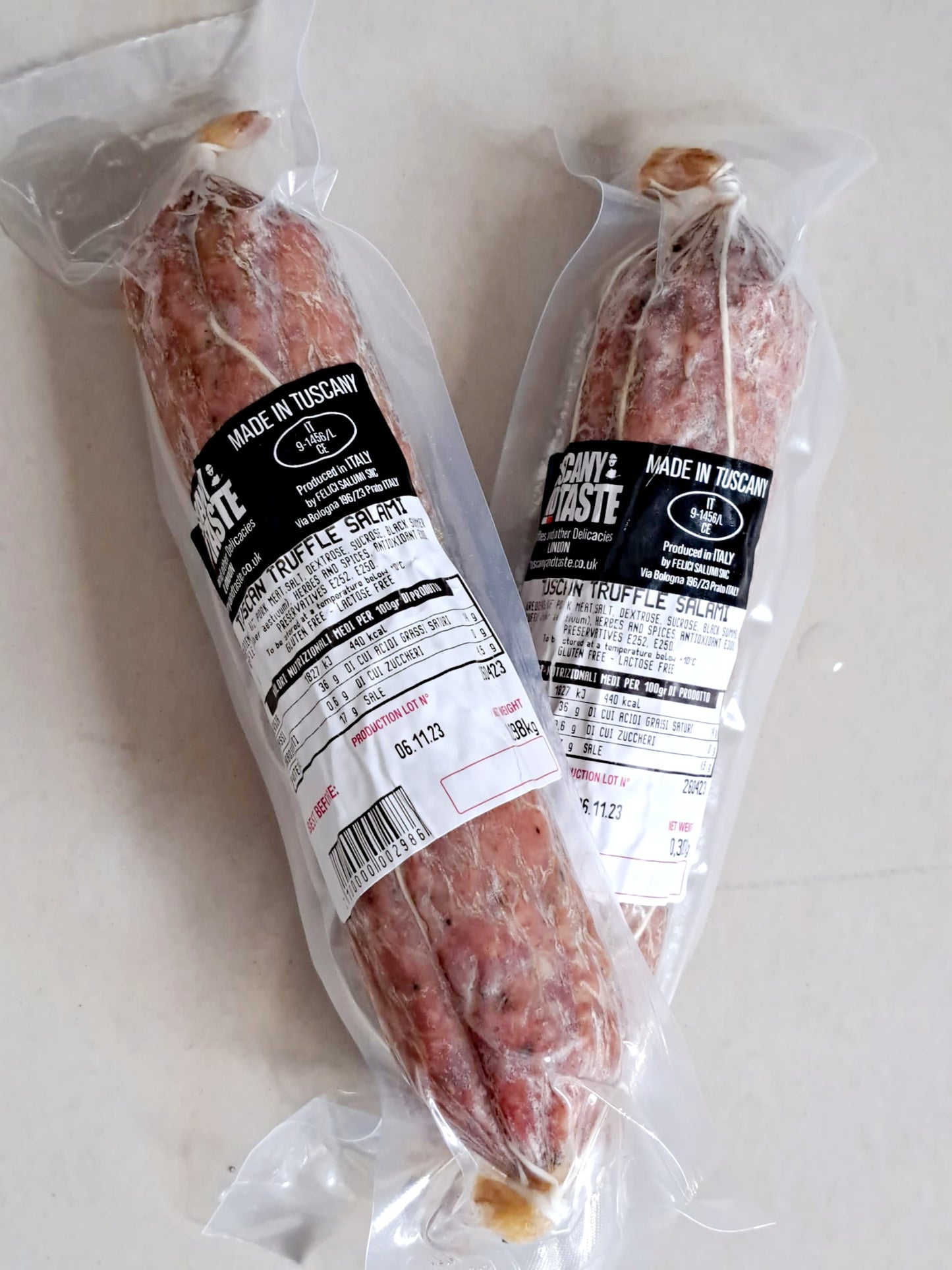 Salame al Tartufo - Truffle Salami 300g