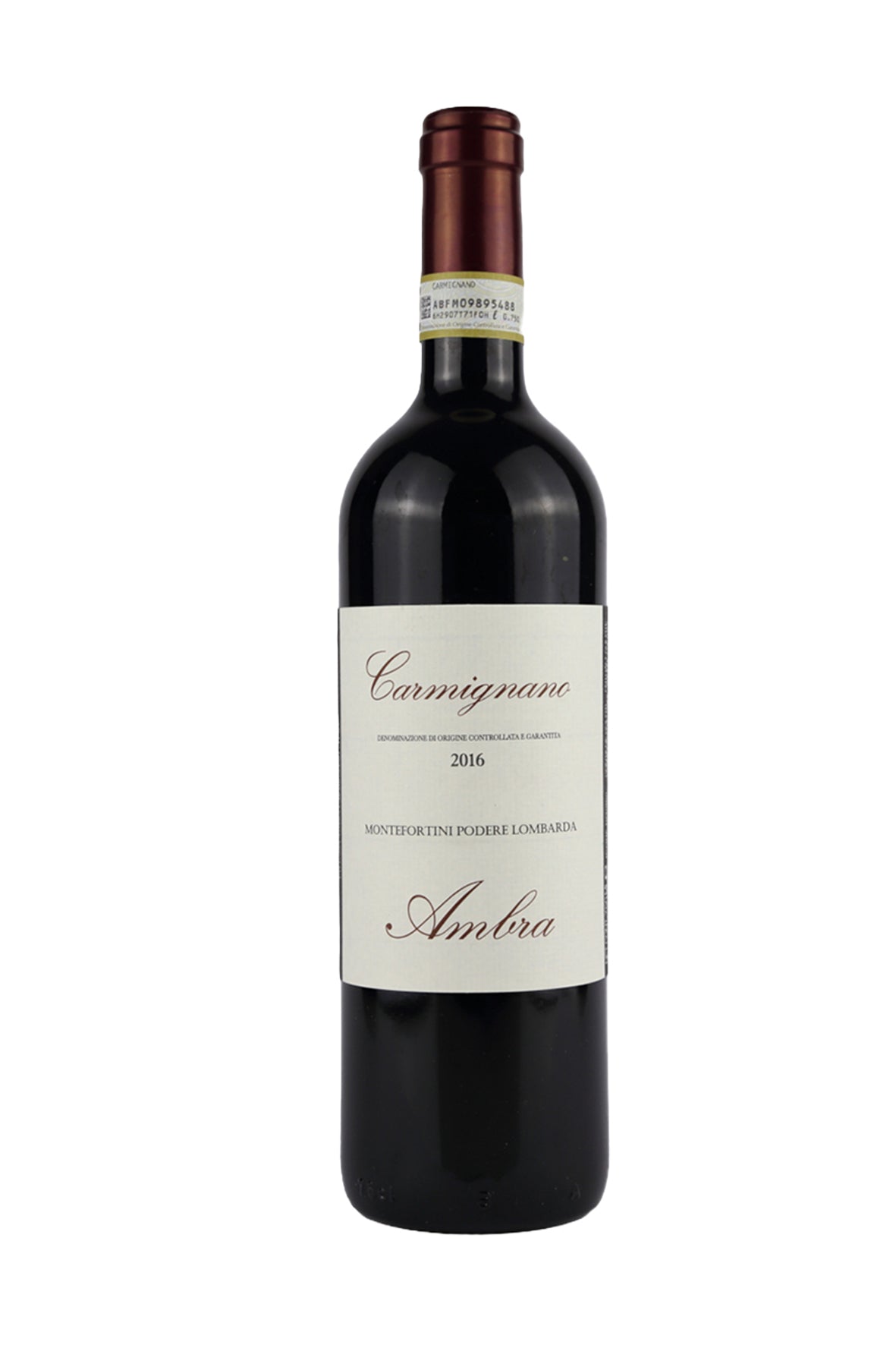 Carmignano Montefortini Podere Lombarda 750ml Sangiovese Canaiolo Nero Cabernet Franc Fattoria Ambra