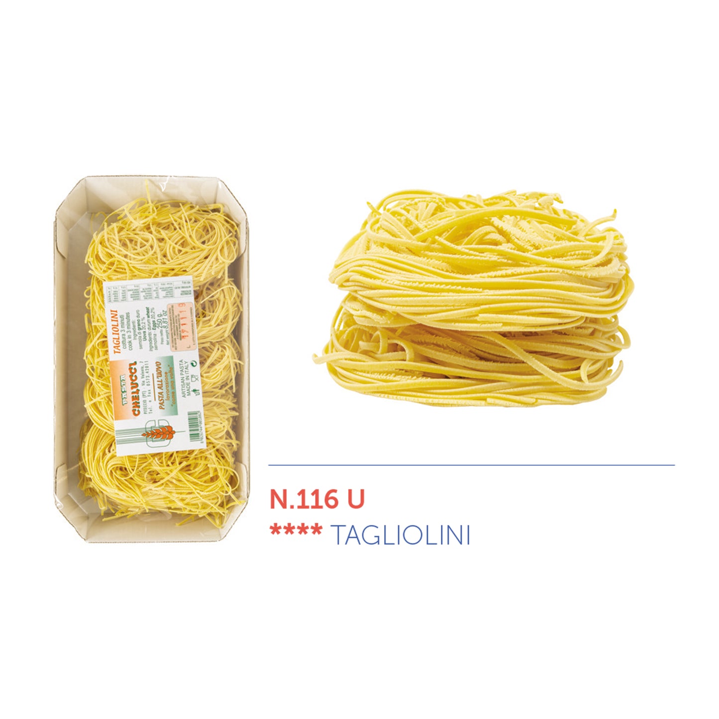 Tagliolini all'Uovo 250g