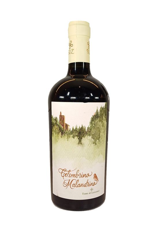 Celembrino Malandrino IGT Vinci Tuscany 2021 BIO Organic 750ml Sangiovese, Colorino, Black Malvasia, Azienda Agricola Il Piastrino