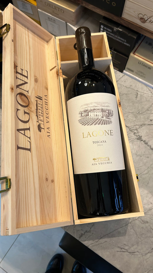 Rosso di Toscana 'Lagone'  IGT 2023 Merlot Cabernet Sauvignon Cabernet Franc. 3lt Azienda Agricola Aia Vecchia Bolgheri