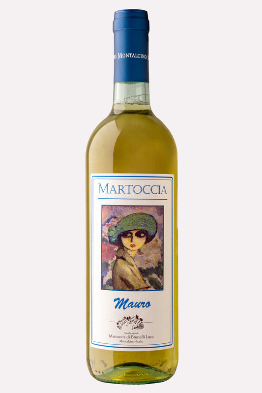 Bianco di Toscana "Mauro" Trebbiano Chardonnay Malvasia 750ml Azienda Agricola Martoccia Montalcino