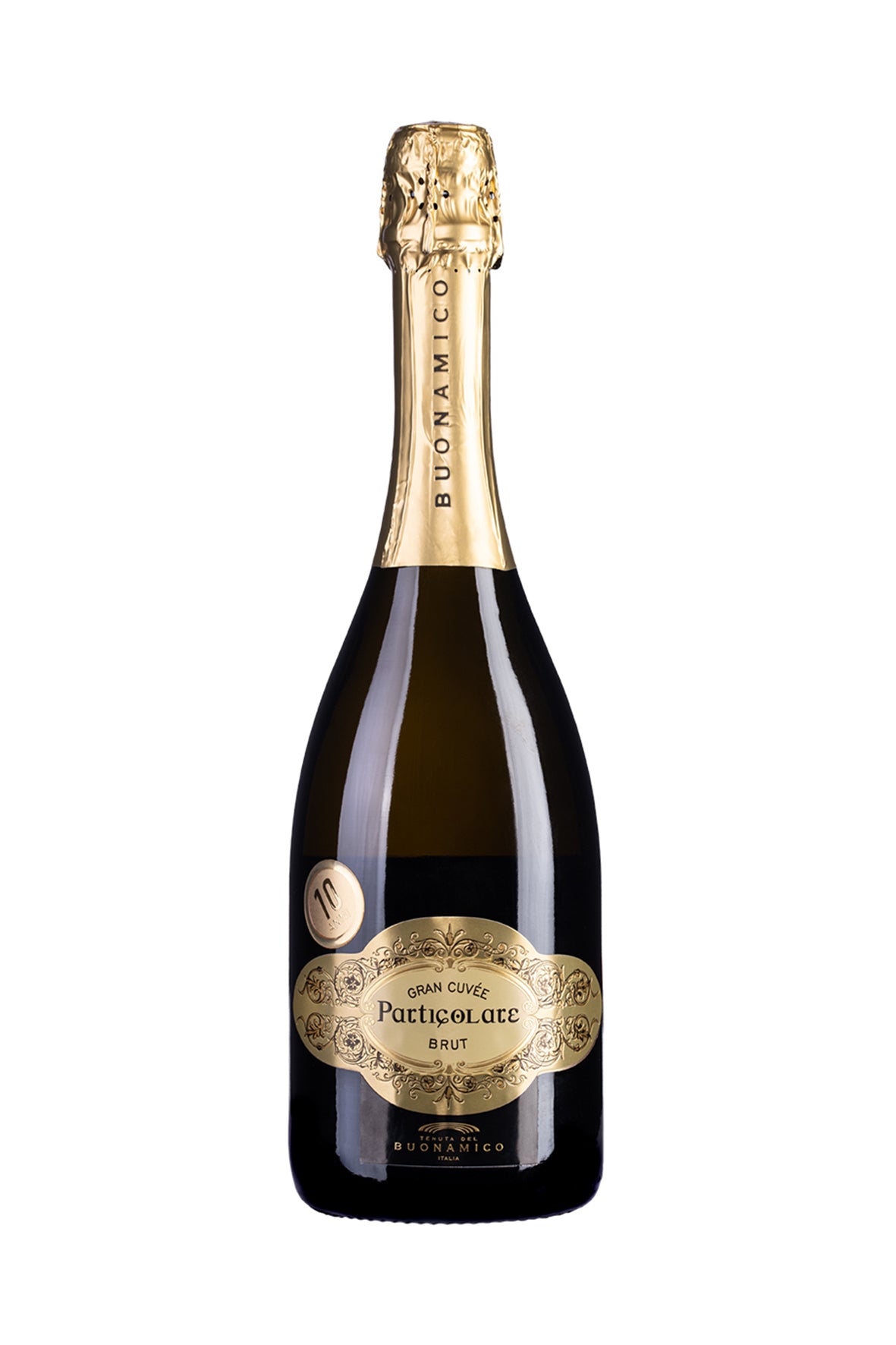 Gran Cuvée 'Particolare' Brut 750ml Pinot Bianco Semillon Trebbiano Toscano Tenuta del Buonamico Montecarlo