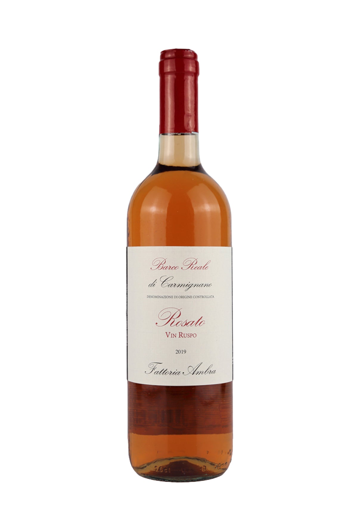 Rosé Wine Barco Reale di Carmignano DOC 'Vin Ruspo' ORGANIC 750ml Sangiovese Canaiolo Nero Cabernet Franc Fattoria Ambra Carmignano