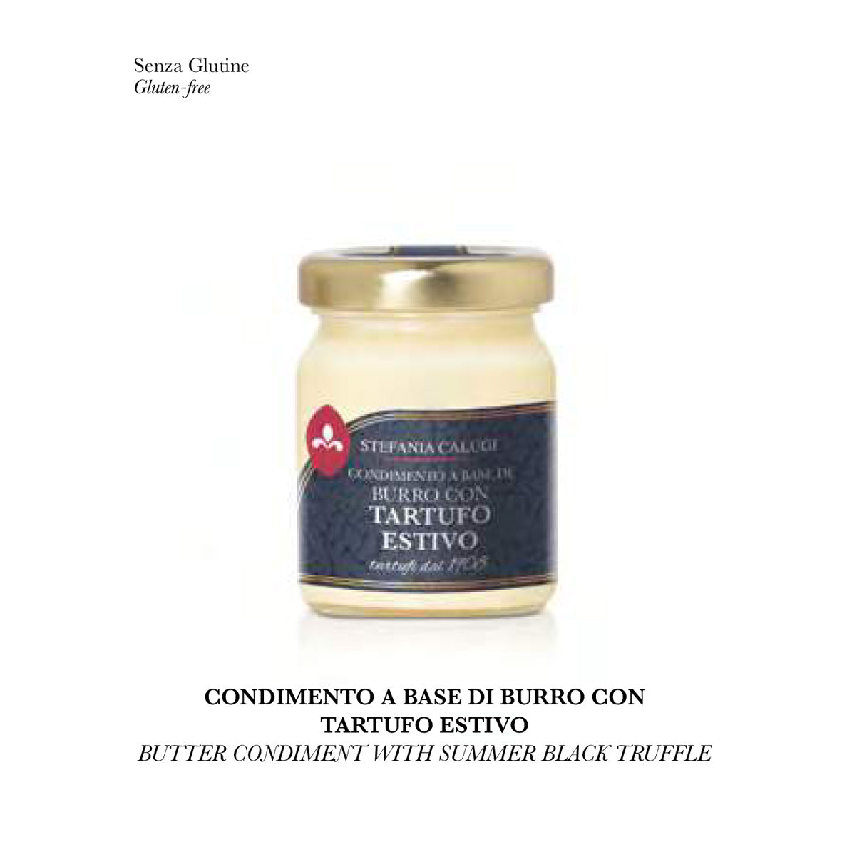 Butter Condiment With Summer Black Truffle / Condimento A Base Di Burro Con Tartufo Estivo 45g