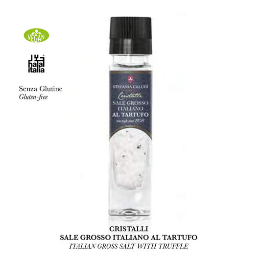 Italian Gross Salt with Truffle / Sale Grosso Italiano con Tartufo Bianco 100g