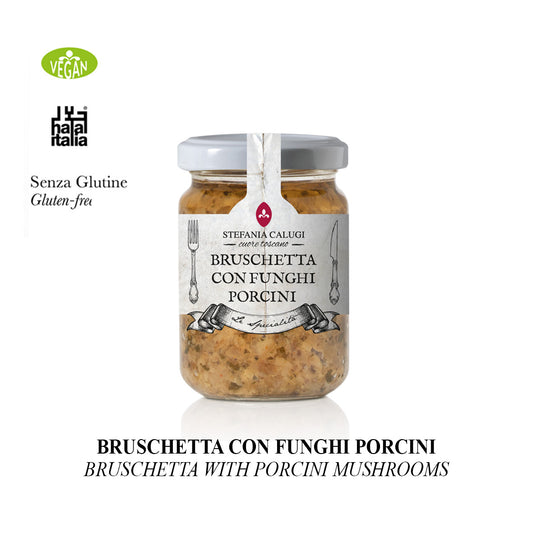 Bruschetta with Porcini Mushrooms / Bruschetta di Funghi Porcini 130g